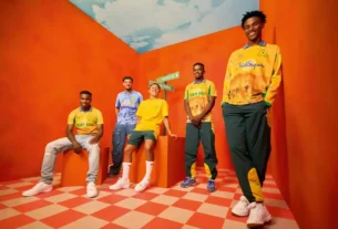 Camisa do Mamelodi Sundowns 2025 une arte e futebol