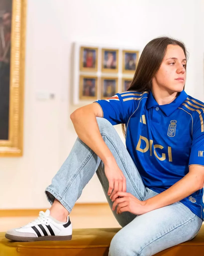 Camisa do Real Oviedo 2025-26 celebra centenário com estilo