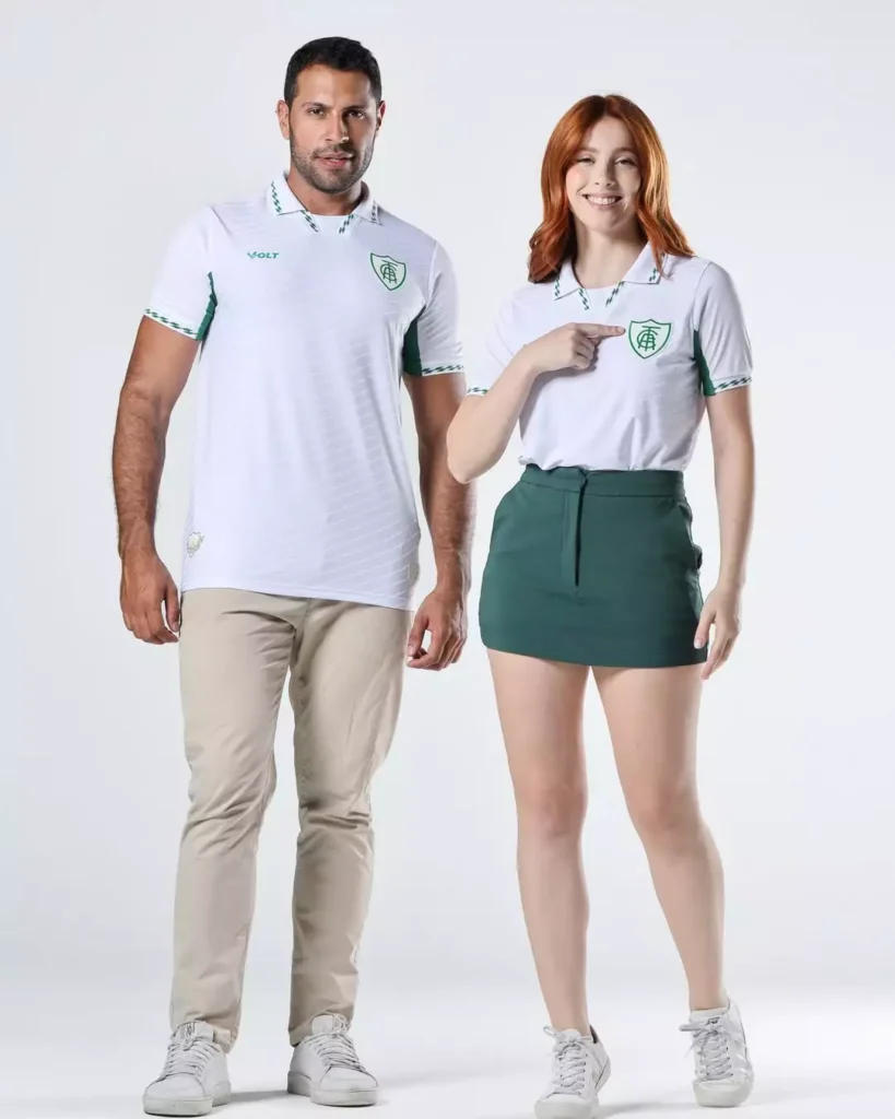 Camisa reserva do América Mineiro 2025-2026 homenageia centenário