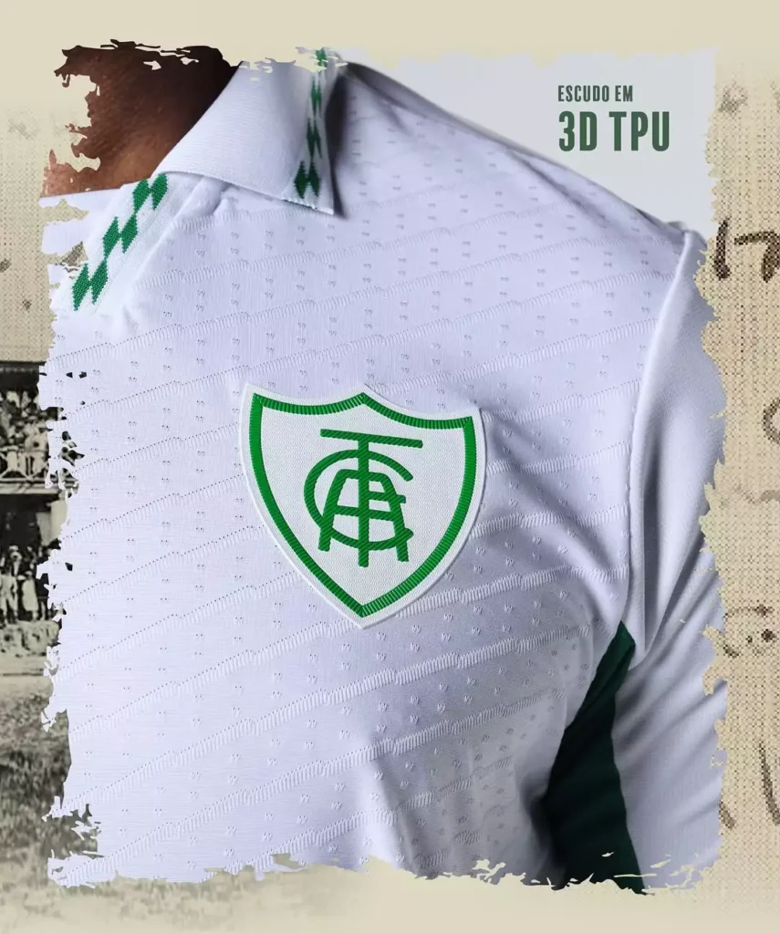 Camisa reserva do América Mineiro 2025-2026 homenageia centenário