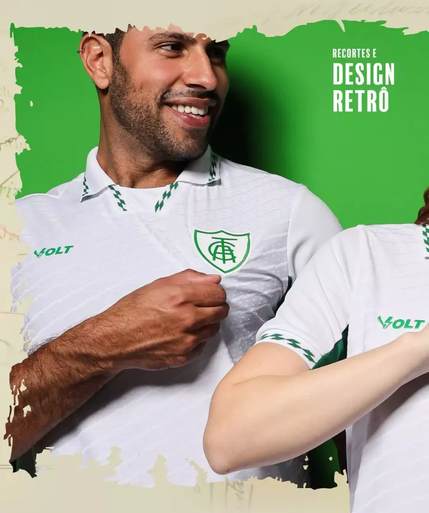 Camisa reserva do América Mineiro 2025-2026 homenageia centenário