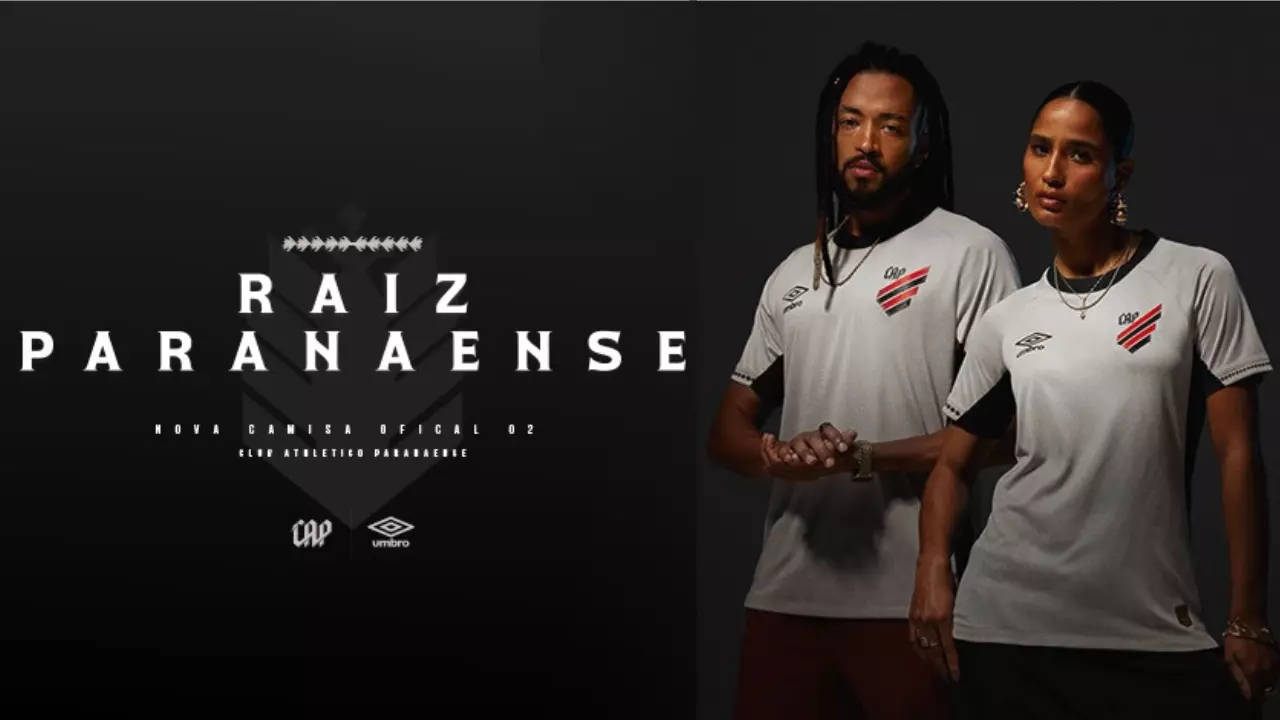 Camisa reserva do Athletico Paranaense 2025-2026