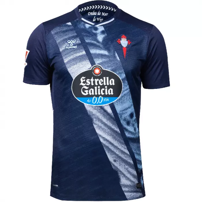 Camisa reserva do Celta de Vigo 2025-2026 homenageia a Galícia
