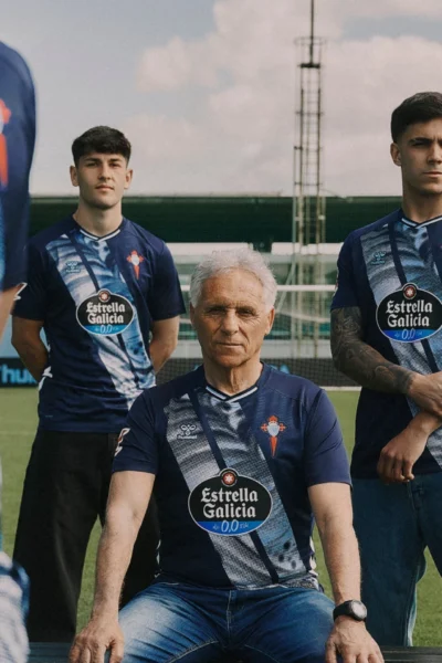 Camisa reserva do Celta de Vigo 2025-2026 homenageia a Galícia