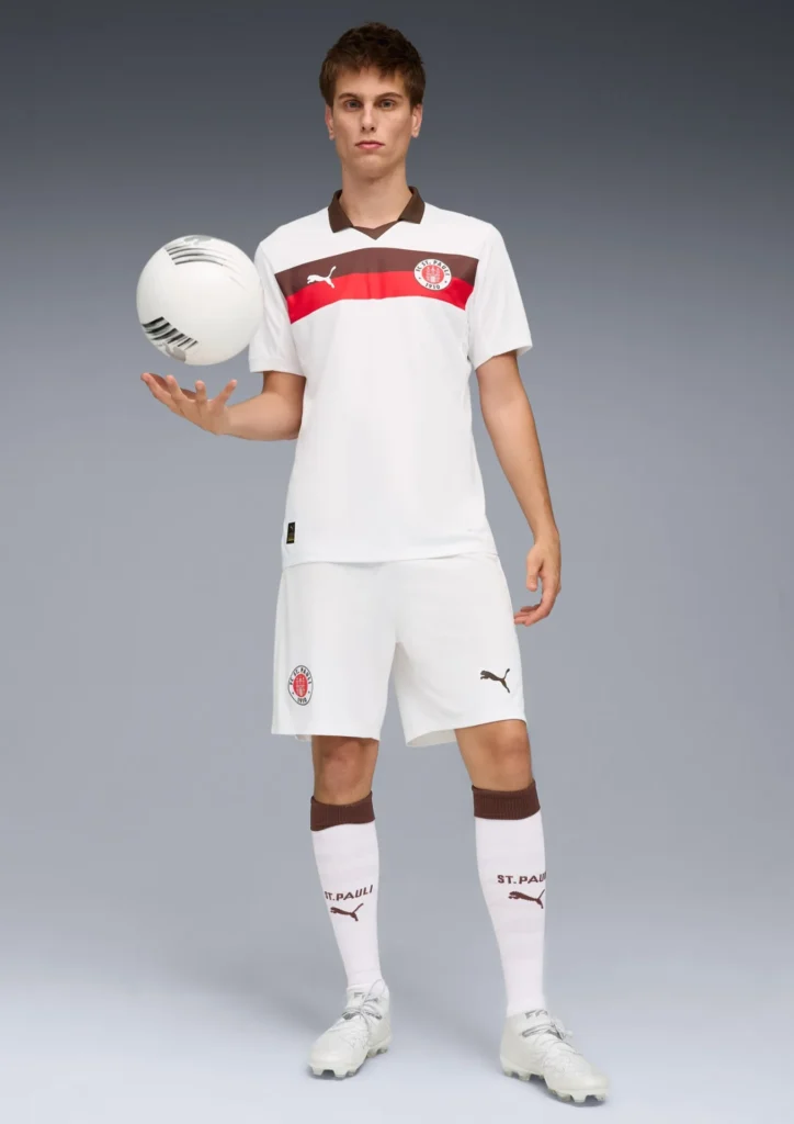 Camisa reserva FC St. Pauli 2025-2026 é lançada com PUMA