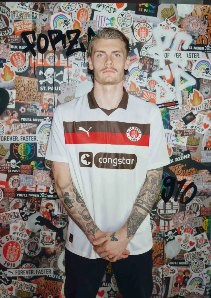 Camisa reserva FC St. Pauli 2025-2026 é lançada com PUMA