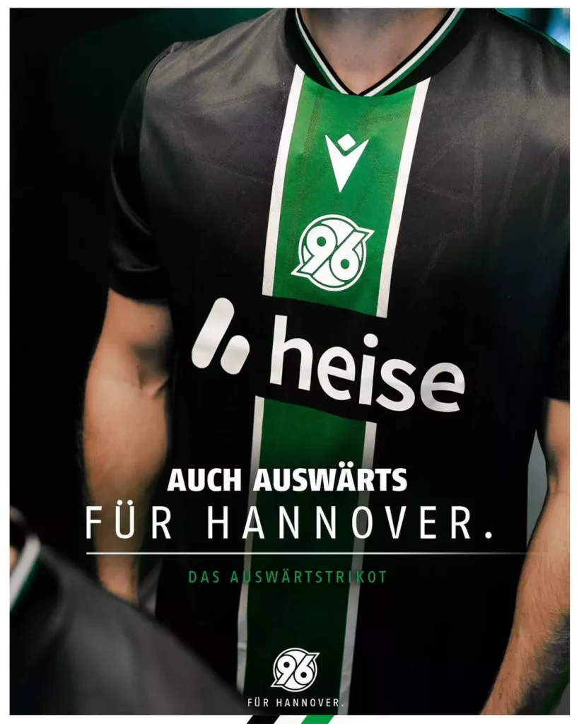 Camisa reserva do Hannover 96 2025-2026 une estilo e mensagem social