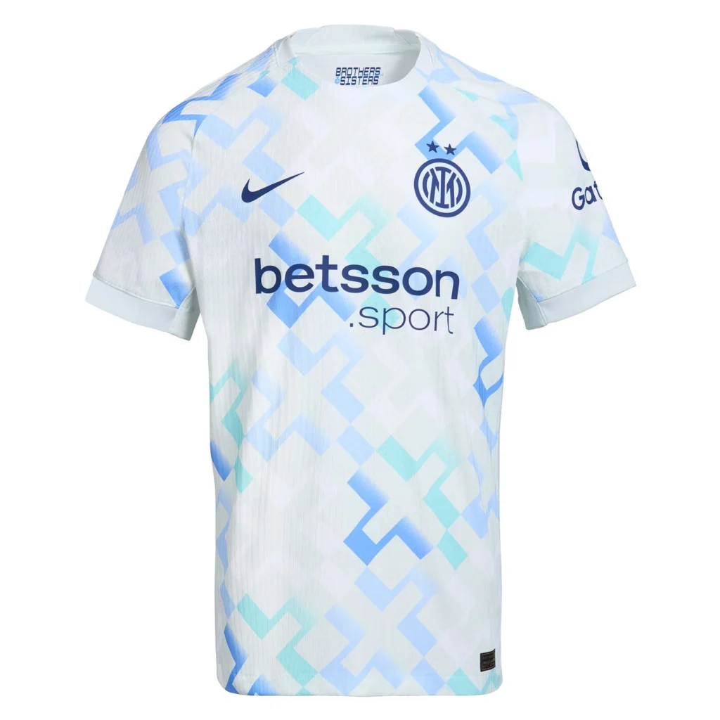 Nova camisa reserva da Inter de Milão 2025-2026 destaca inclusão