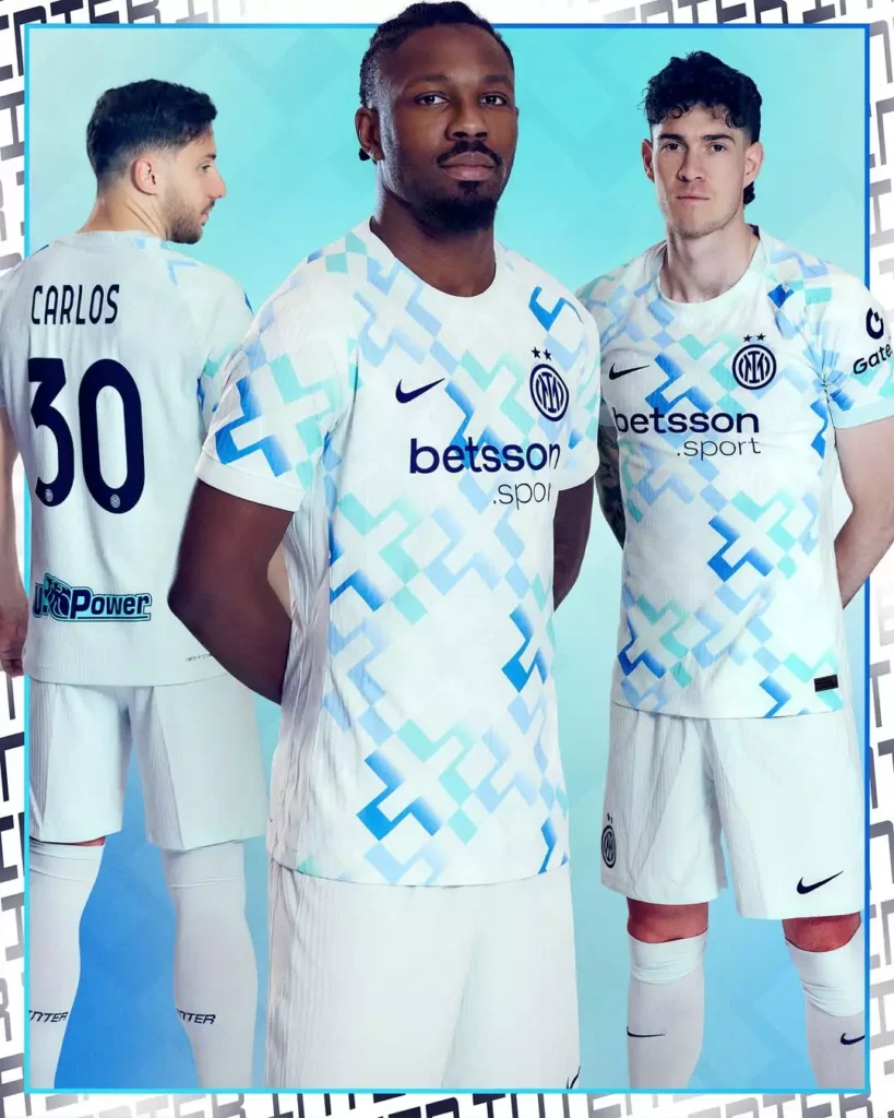 Nova camisa reserva da Inter de Milão 2025-2026 destaca inclusão