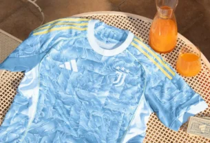 Camisa reserva da Juventus 2025-2026 é um mergulho no verão italiano