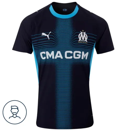 Camisa reserva do Olympique de Marseille 2025-2026 celebra sua torcida