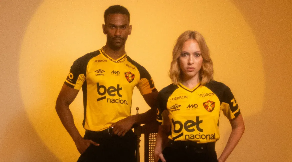 Camisa reserva do Sport Recife 2025-2026 é lançada pela Umbro