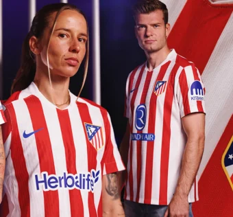 Atlético de Madrid 25-26: Camisa Titular Resgata o Design Clássico