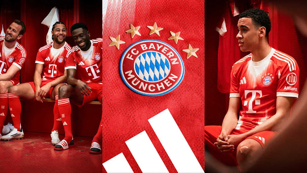 Camisa titular do Bayern de Munique 2025-2026 surpreende