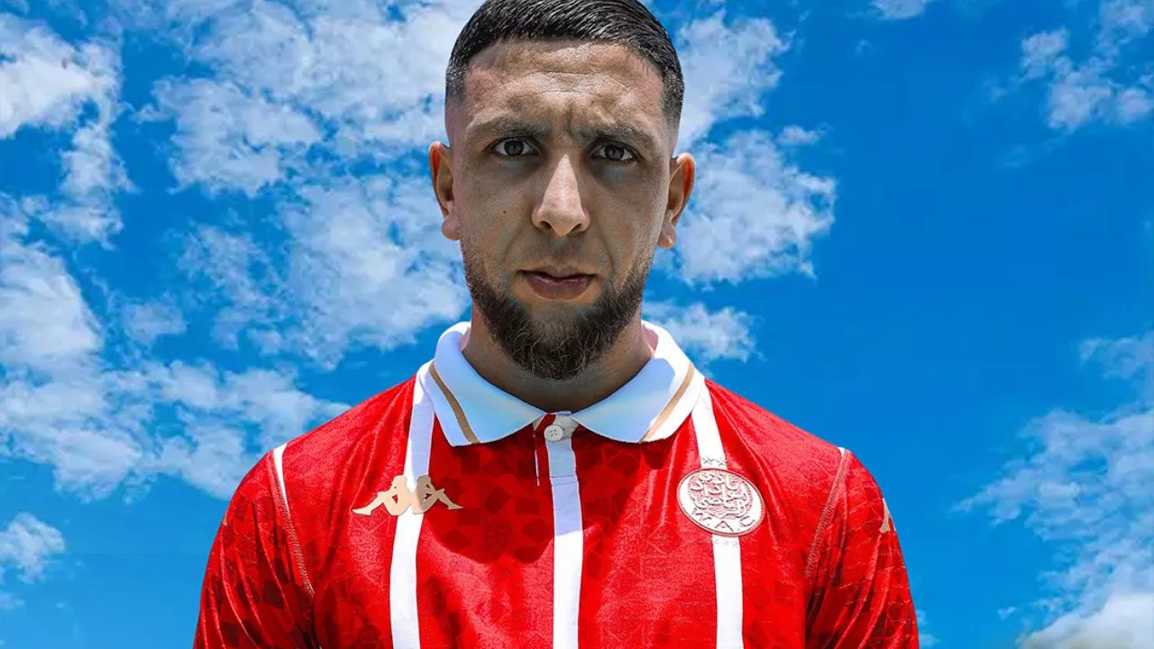Camisa titular do Wydad Casablanca 2025-2026 é revelada