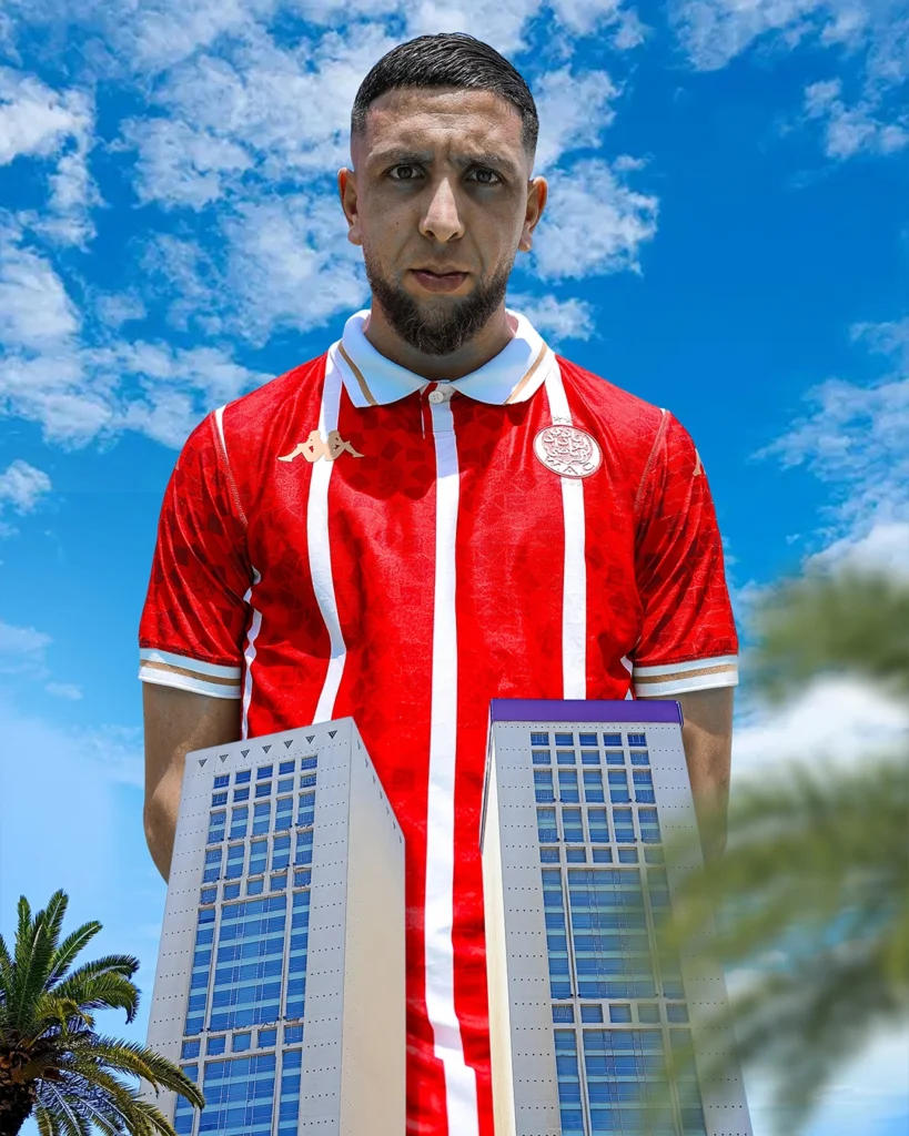 Camisa titular do Wydad Casablanca 2025-2026 é revelada