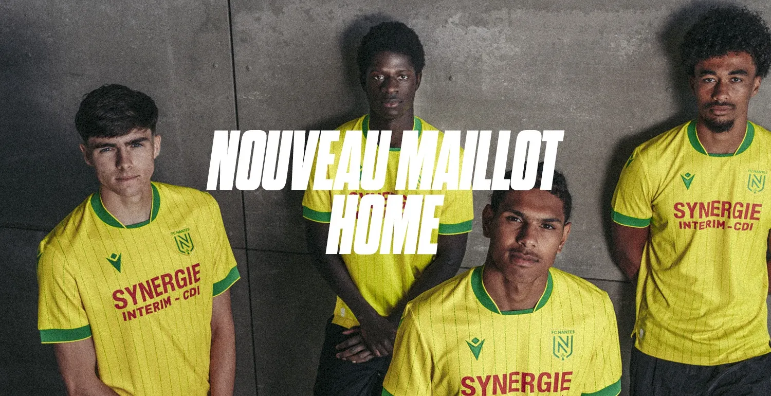 Camisa titular do FC Nantes 2025-2026 tem design retrô e verde