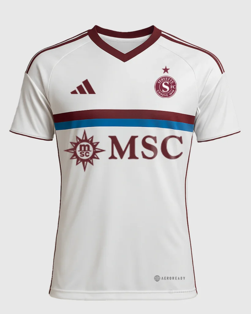 Camisa titular do Servette FC 2025-2026 é lançada pela Adidas