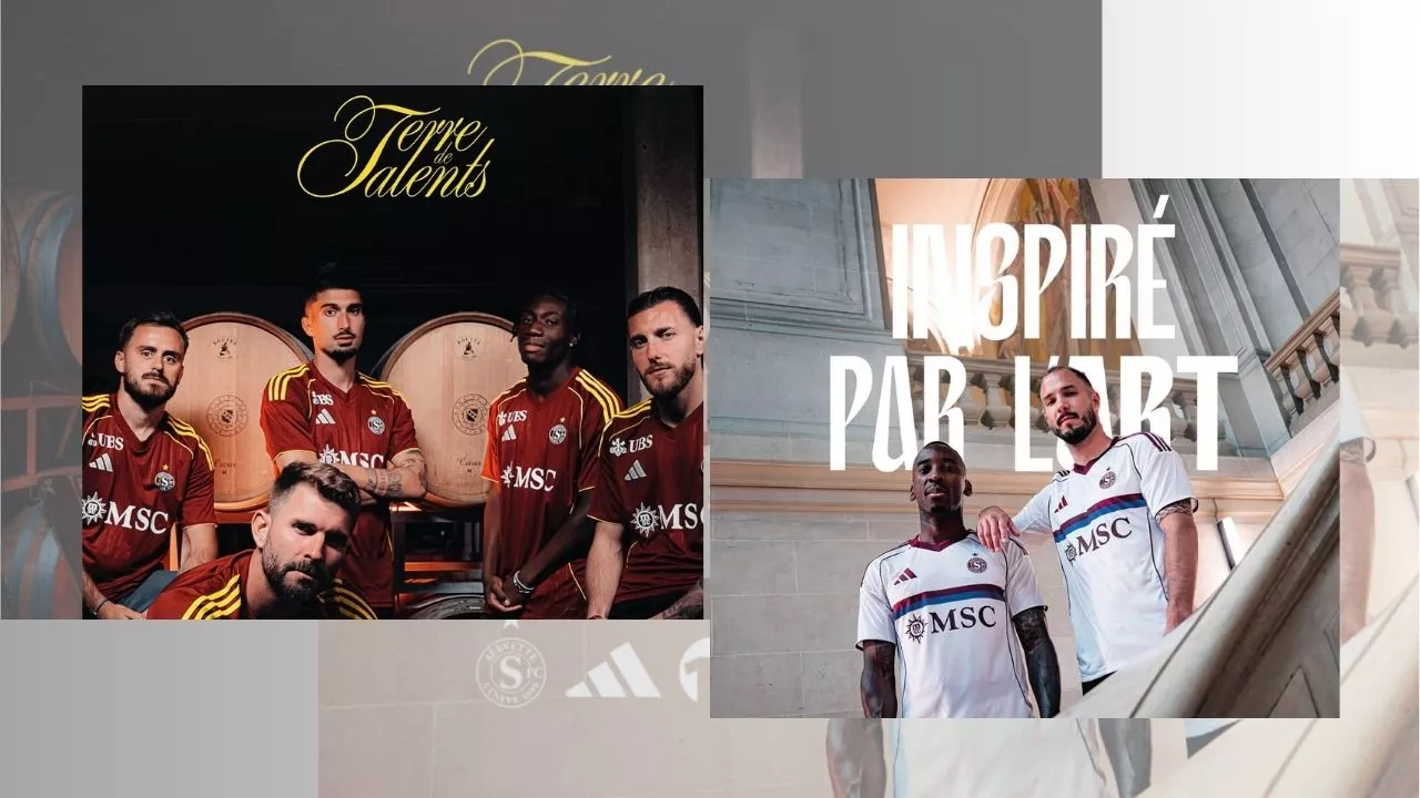 Camisa titular do Servette FC 2025-2026 é lançada pela Adidas