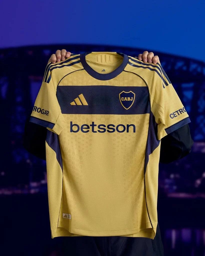 Camisas do Boca Juniors 2025-2026 celebram os 120 anos do clube