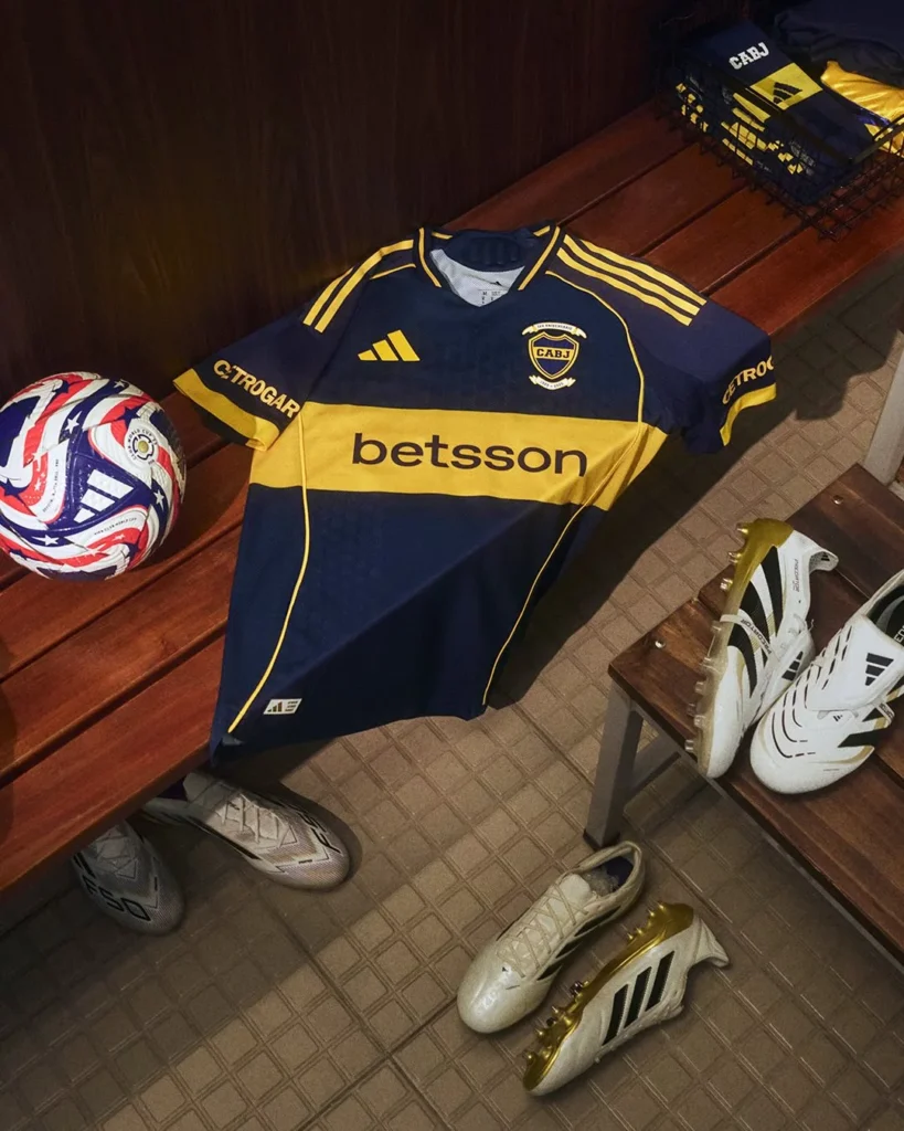 Camisas do Boca Juniors 2025-2026 celebram os 120 anos do clube