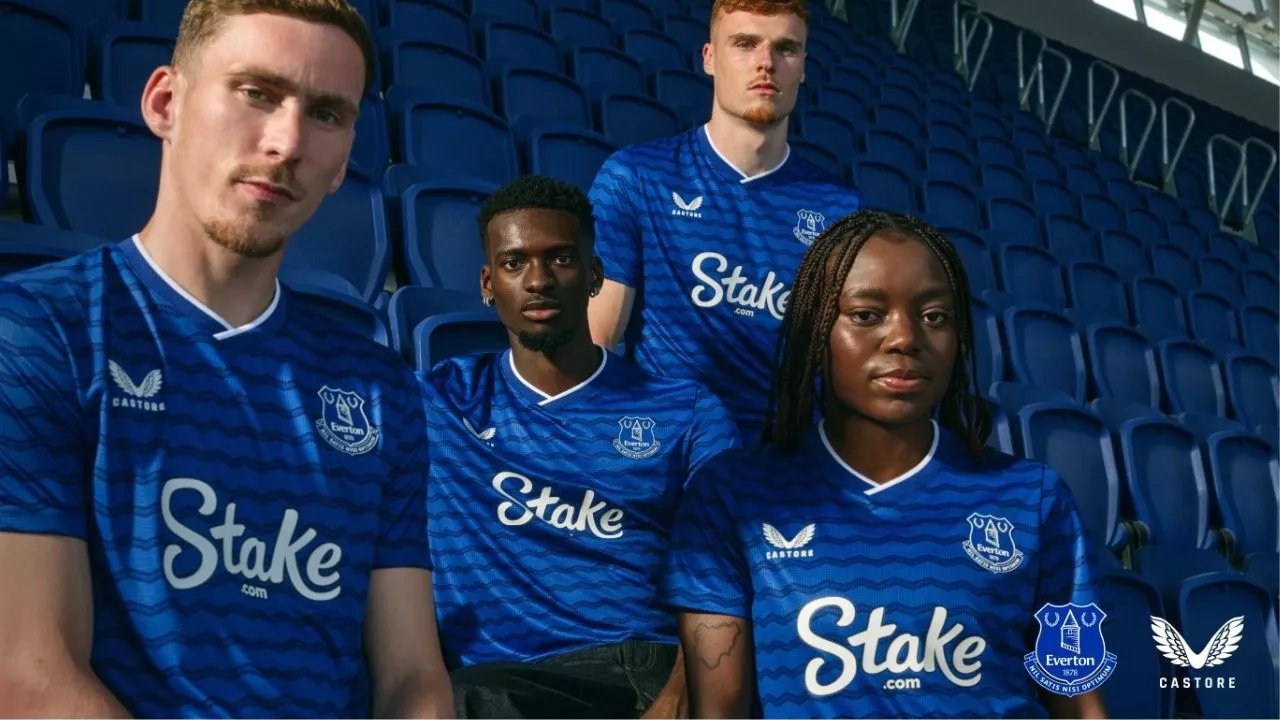 Everton FC lança nova camisa titular 2025-2026