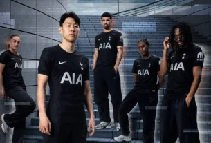 Nova camisa reserva do Tottenham 2025-2026 da Nike revelada