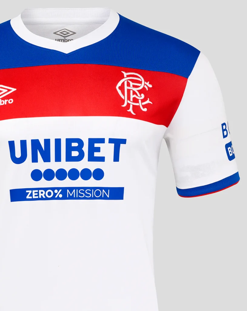 Nova camisa reserva do Rangers FC 2025-2026 é revelada