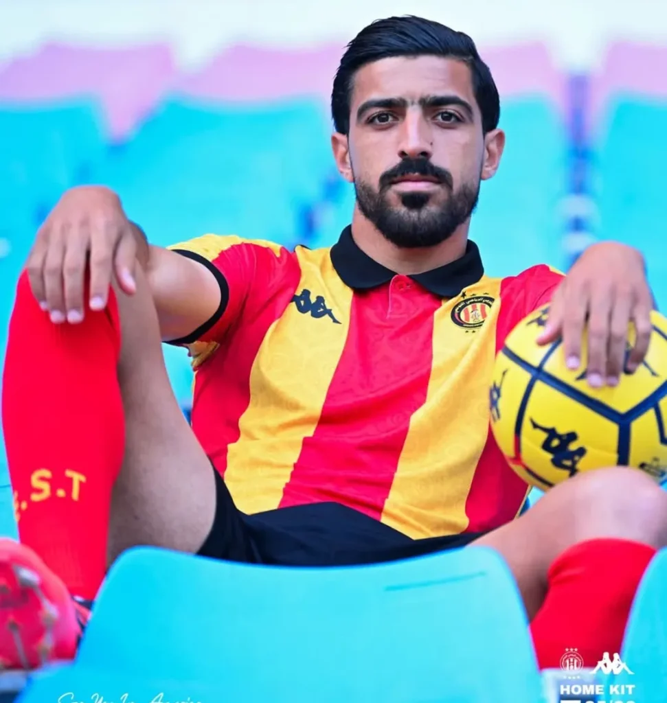 Novas camisas do Espérance Tunis 2025-2026 reveladas pela Kappa