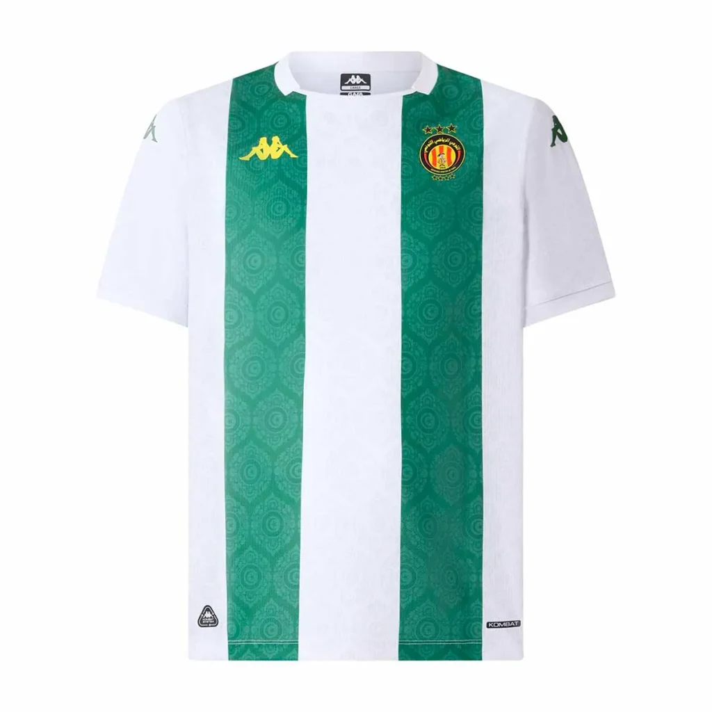 Novas camisas do Espérance Tunis 2025-2026 reveladas pela Kappa