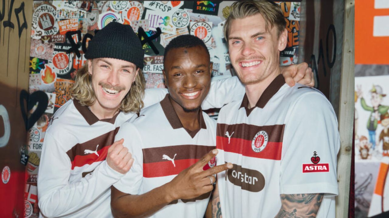Camisa reserva FC St. Pauli 2025-2026 é lançada com PUMA