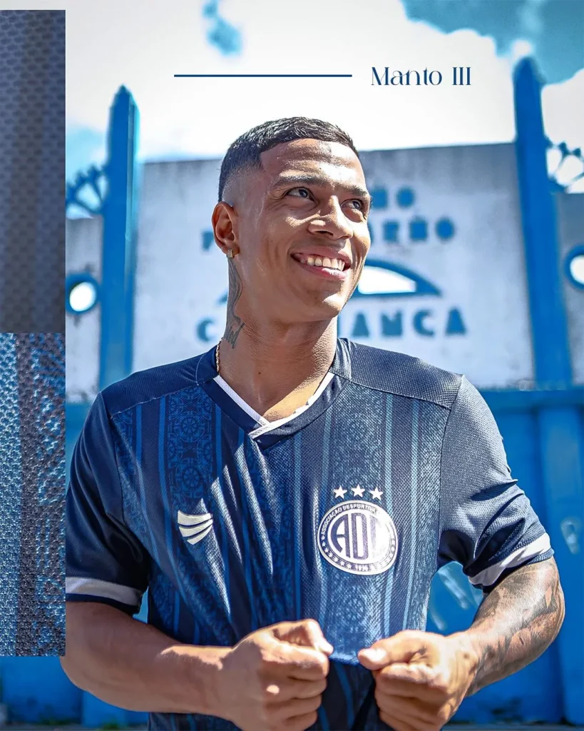 Terceira camisa do AD Confiança 2025 homenageia 70 anos do Sabino